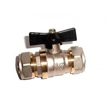 Кран шаровой для м/п трубы 16 х 16 ц/ц FRAP