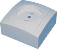 Розетка бел. о/п 1м б/з NILSON THEMIS