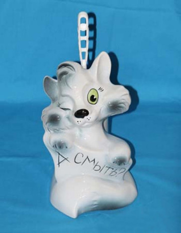 Подставка под ерш "Кот-хулиган"