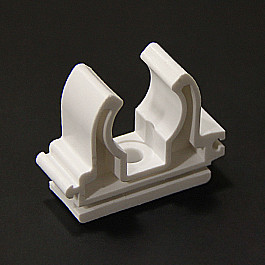 Фиксатор для трубы 40 PP-R PRO AQUA БЕЛЫЙ