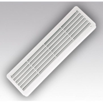 Решетка вент. переточная 440*91 4409ДП АБС двусторонняя