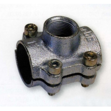 Обойма (врезка) ANB c отводом и внутр.резьбой 1 1/2*3/4 GEBO (31505)