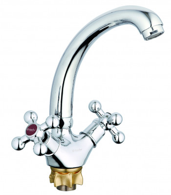 Смеситель для кухни 1/2 кер Glauf QTZ4-C856/KLС-856 п/гайку лат 