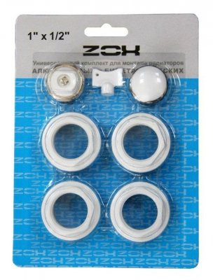 Комплект для радиаторов 1/2" без кронштейнов СТК