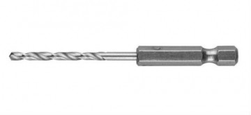 Сверло по металлу 10,0 х133мм Р6М5, шестигранный хвостовик 1/4" быстрорежущая сталь ЗУБР "ЭКСПЕРТ"