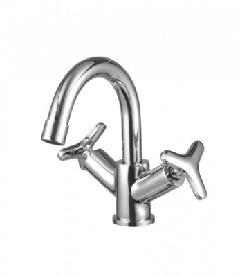 Смеситель для умывальника 1/2 кер Lemark LM1907C "плюс Спирит" поворотный излив