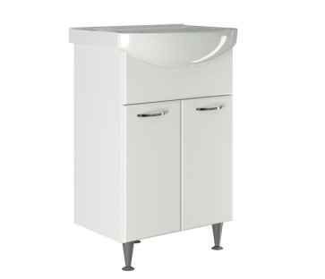 Тумба д/ванной СТАНДАРТ-55 под ум. Арго-55 (ПВХ)