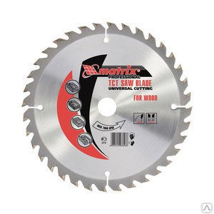 Диск пильный 210 х 32мм, 48 зубьев + кольцо 30/32 MATRIX Professional