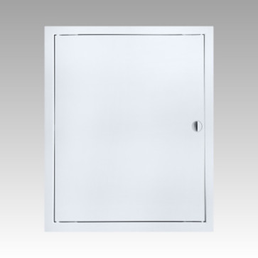 Люк пласт. 218*418 с ручкой и фланцем 196*396 Л2040Р АБС