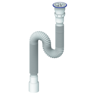 Гофросифон 1 1/2 *40*50 D230 (1200 мм) UNICORN