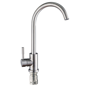 Смеситель для кухни 35к Glauf ZAP4-A090 высокий излив, бок.