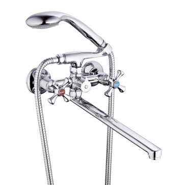 Смеситель для ванны и умывальника 1/2 кер Glauf QST7-A827