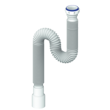 Гофра 1 1/2 *40/50 D155 (1500 мм) с гайкой UNICORN