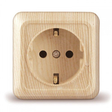 Розетка с/з СОСНА. Олимп ОП, 16А, 220В (5560902) 