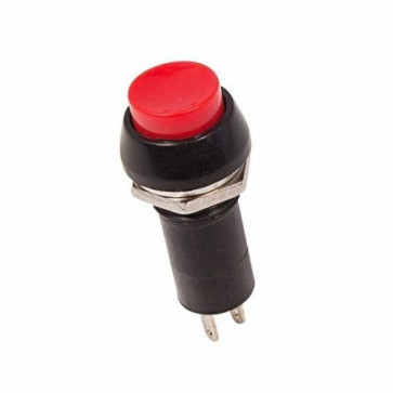 Выключатель кнопка 250V 1A (2c) ON-OFF красная REXANT