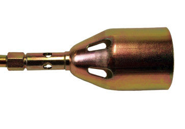Горелка кровельная газовоздушная, 93см, рычаг, латунный регулятор, Sturm!