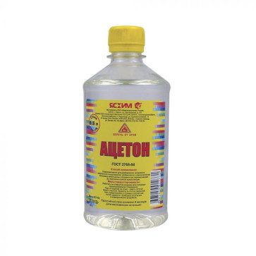 Ацетон Ясхим, ПЭТ, 1 л