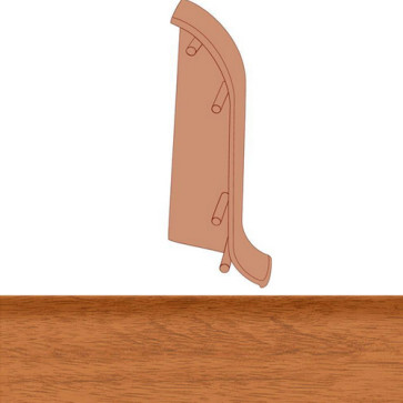 Заглушка правая окраш. окраш. в цвет текс. 055.4116 "Т-Пласт"