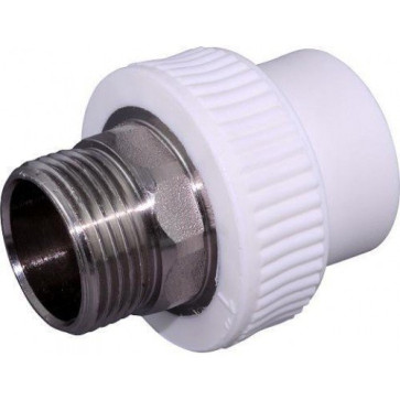 Муфта комб. штуцер 32х3/4" PRO AQUA БЕЛЫЙ 
