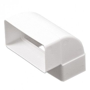 Колено вертикальное угол 90 60х120 ПВХ