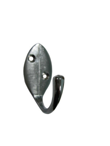 Крючок 1р МАЛ. ОВАЛ хром