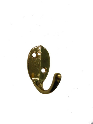 Крючок 1р МАЛ. ОВАЛ зол.