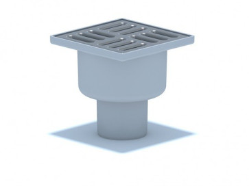 50 трап верт. спуск ПП с мет решеткой