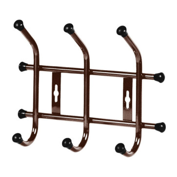 Вешалка настенная 280*215*85 мм (3 крючка) черный ВНТ3/Ч