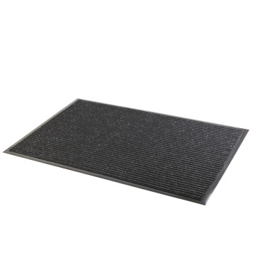 Коврик влаговпитывающий "ребристый" 60*90 см серый