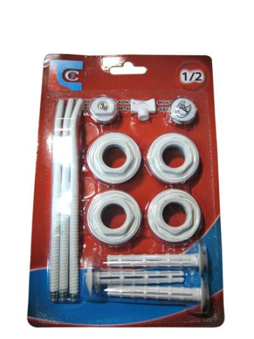 Комплект для радиаторов 3/4 с 3-мя кроншт." СТК