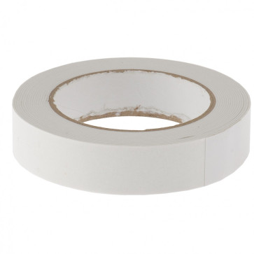 Лента клейкая на вспененной основе, двусторонняя, белая, 25 мм х 5 м Matrix