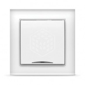 Выключатель 1кл. с подсв. бел. Бриллиант СП, 10А, 220В (7947397)