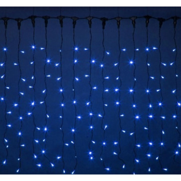 Гирлянда зановес уличный 2,5м х1,2м IP54 синий Космос