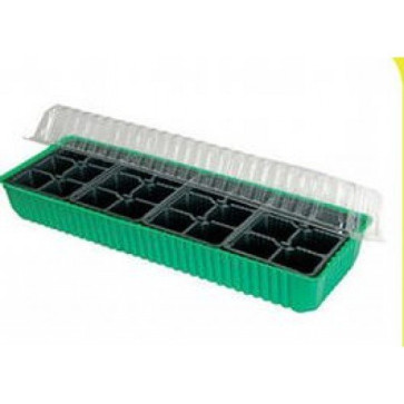 Парник 4 места (19*58*6,5см) прямоугольный