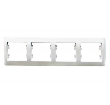 Рамка 4-м горизонт GLOSSA беж