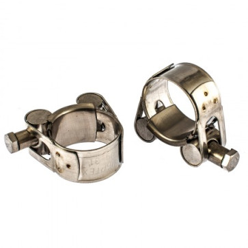 Хомут металлический, силовой 36-39мм, ширина 20мм, шарнирный, W4, Сибртех 