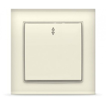 Выключатель 1кп прох, слон, кость Бриллиант СП. 10А, 220В (7948592)