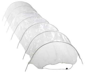 Парник GRINDA, в комплекте стальные оцинк. дуги и плёнка 120 микрон , 400х65х45 см