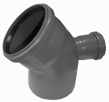 110 колено с отводом 50 УГОЛ 45 ТЫЛ