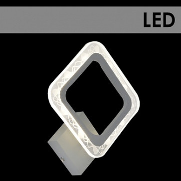 Бра В20317/1 серый LED 14W 4000K h75