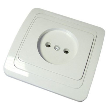 Розетка с/п 1 м слон.кость б/з Валери