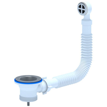 Перелив Ани д/мойки 1 1/2 N120S АНИ пласт круг. вертик. корпус