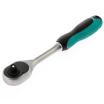 Ключ трещотка 1/4, 72 зуба, с быстрым сбросом, СrV Stels