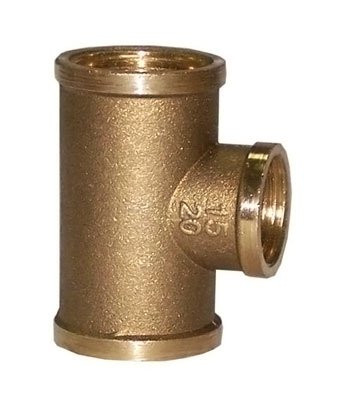 Тройник 3/4-1/2-3/4 г/г/г лат LEXLINE 20-15-20 (Украина)