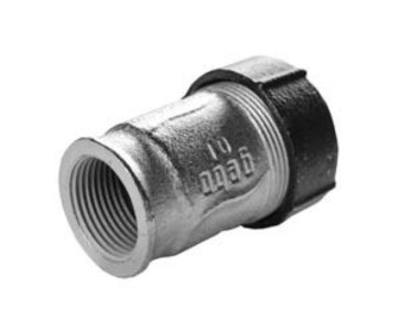 Патрубок зажим.соед. IK с внутр.резьбой 1 1/2 GEBO (31523)