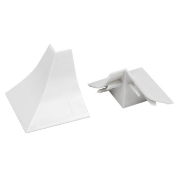 Внешний угол для столешницы Белый