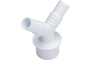 40 Адаптер для подключения слива быт/техники V-образный (20*23) 4Р_202340V_02