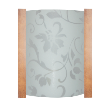 Светильник "Дюна" Эрика 220х150 белый/песок/дуб 1x60W Е27