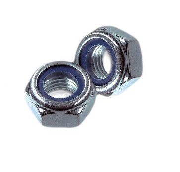 Гайка М 6 DIN 985 самоконтрящаяся с нейл. кольцом