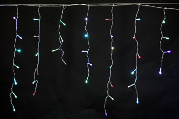 А-056 RGB гирлянда светодиодная 5х0,6м 180LED "бахрома "